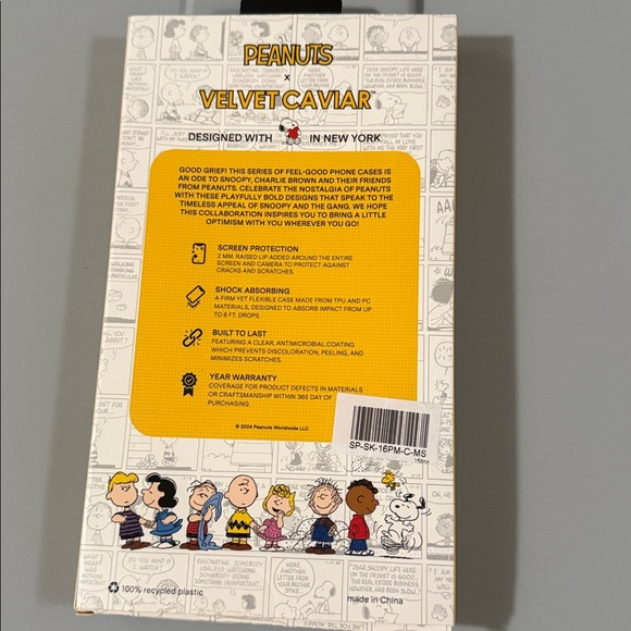 Snoopy Velvet Caviar 16 pro max Patterned Phone Case - Multicolor - Picture 2 of 2